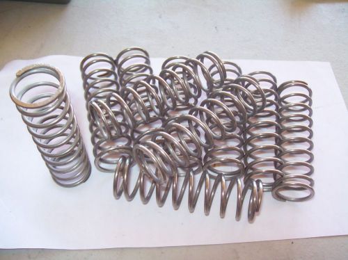 STAINLESS STEEL COMPRESSION SPRING LOT 10 PCS. .080x.840x 2.700~