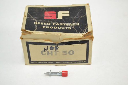 LOT 100 SF CHT 50 SPEED FASTENER PRODUCTS 0.255X1-3/8IN DRIVE PIN SCREWS B288431