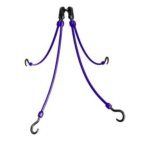 NEW The Perfect Bungee 4-Arm 18-Inch Flex Web  Purple