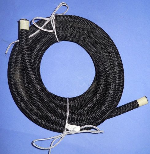 7/8&#034; x 30&#039; black mfp sheath bungee shock cord - shock absorber for docking for sale