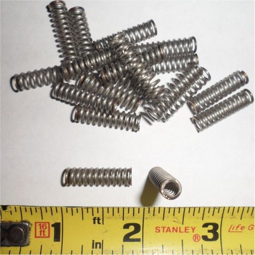 NEW- 10 In BAG .240&#034; OD x ..026&#034; x.1.00&#034; Long - Compression Springs - Stainless
