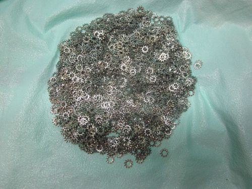 1/4&#034; external star washers zinc plated 1 lbs 4 ouncesthat&#039;s a boatload new for sale