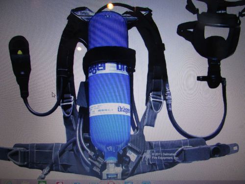 Drager Airboss Evolution SCBA NFPA 1981 1997 ED PA-90 Plus Draeger Fire Harness