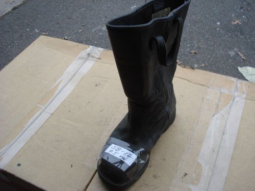 Thorogood leather firefighter bunker single right boot 9.5 xw .......sb-12 read for sale