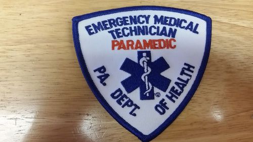 HEROS PRIDE -CUSTOM- PA Dept. of Health - Paramedic / 4&#034; x 3-1/2&#034;