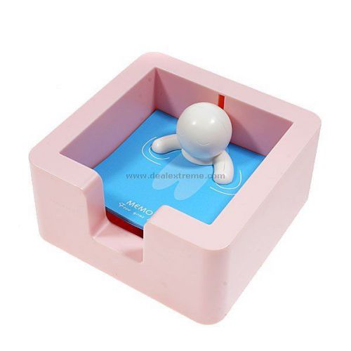 Creative cute spa note memo pad office paper holder stand case random color for sale