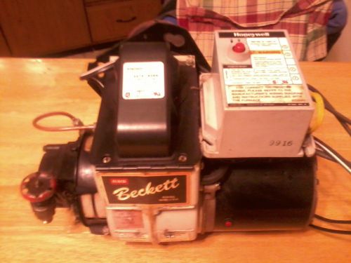 Beckett afg high efficiency oil burner, with suntec a2va-7116 fuel pump for sale