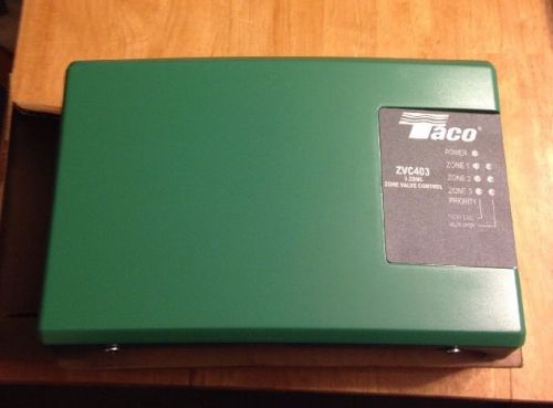 New! TACO Zvc-403 Zoning Control, 3-Zone Zone Valve Relay Zvc403