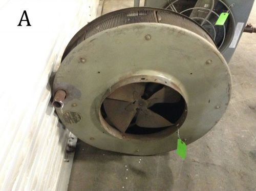 Trane air projection heater heat exchanger fan driven 15-pl for sale