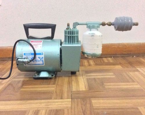 Watsco oil-less vacuum pressure pump vp-112 w/ gould century motor for sale