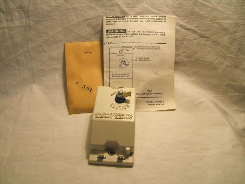 White &amp; Rodgers 5059-23 Pilot relite control ANS Z21.20 Auto ignition System