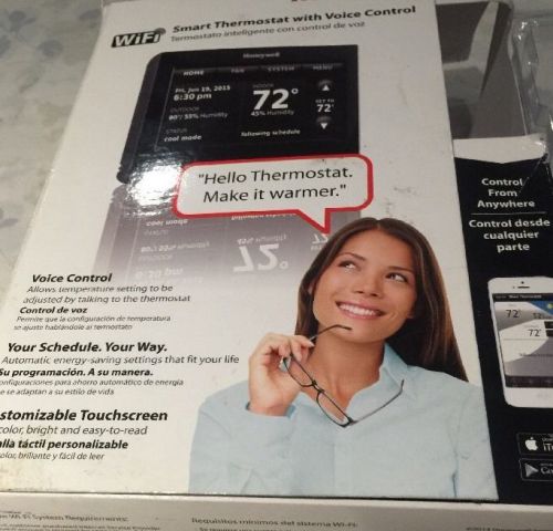 Honeywell TH9320WFV6007 Wi-Fi 9000Color Touchscreen Thermostat w/ Voice Control