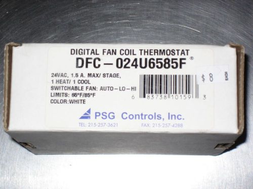 Dfc-024u6585f digital fan coil themostat switchable, 3 button 65/85f for sale