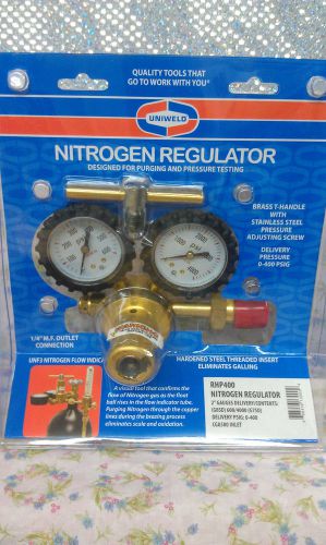 Nitrogen, regulator, 0 to 400 psi delivery,  &#034;made in usa&#034;, uniweld rhp400 for sale
