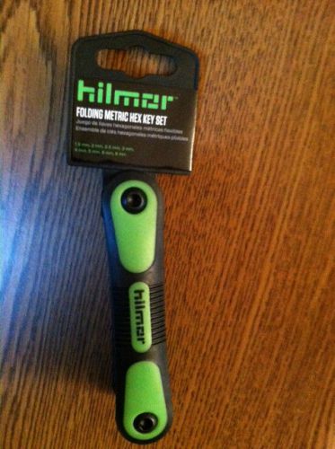 HILMOR     FOLDING METRIC HEX KEY SET