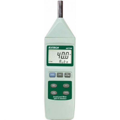 EXTECH 407768Digital Sound Level Meter, US Authorized Distributor NEW