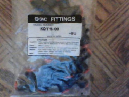 Smc pneumatics fittings- kqt011-00  lot of qty:10  3/8&#034; tubing union - brand new for sale