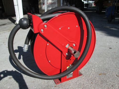 REELCRAFT FUEL OR GAS 1&#034;HOSE REEL WITH APPROXIMATELY 50&#039; OF 1&#034; HOSE