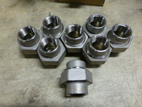 8 NEW SS 1 DISCONNECTABLE PIPE UNION COUPLING     NO RESERVE