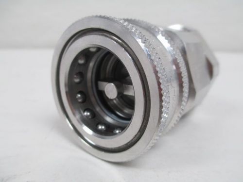 NEW SNAP TITE SVHC16 QUICK CONNECT COUPLER FEMALE STAINLESS 1 IN QUICK D216362