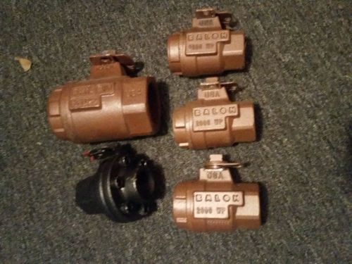 5 new balon valves 1,2r-s32&#034;,3-1f-s92n , 1 in  ball valves 750 wp for sale