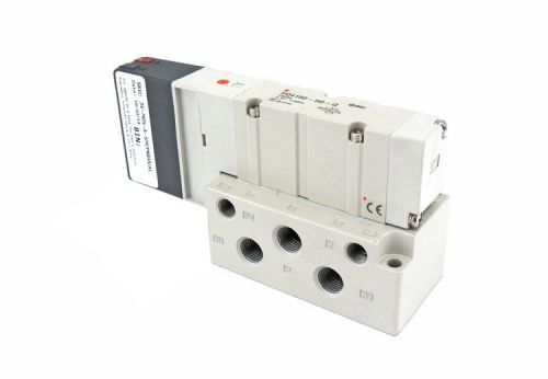 Smc vq4150-5g-q base mounted 2-position pneumatic solenoid valve 0.15~1.0mpa for sale