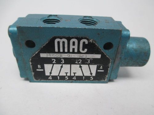 Mac 18003-01-001 1/4in npt pneumatic valve body manifold d283547 for sale