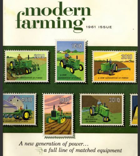 Farm equipment  tractor brochures vintage flyers documents on cd