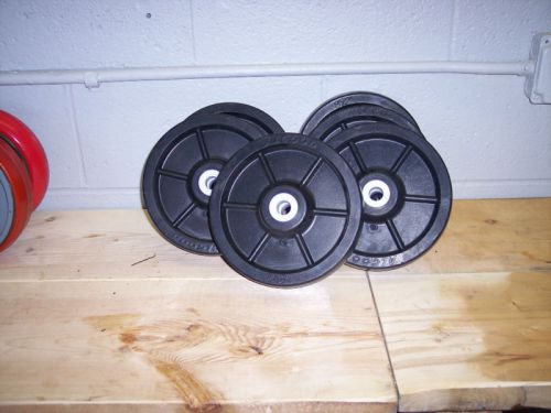 Algood plastic wheels 8x2 in w/ nylon bushing  new for sale
