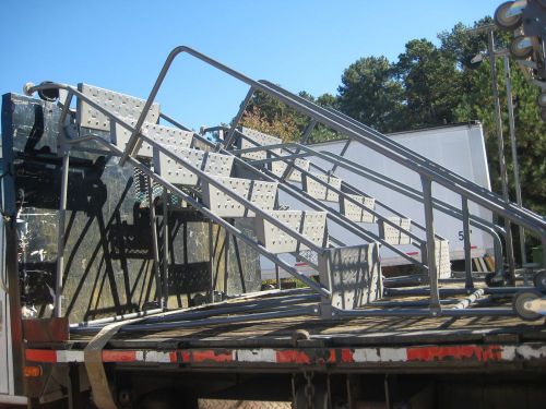 Warehouse rolling ladder for sale