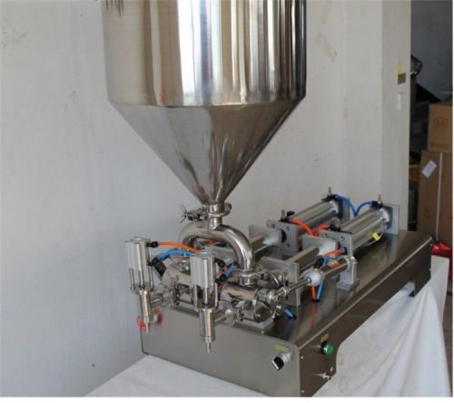 Automatic Pneumatic liquid pasta filling Double Head100-1,000ml or 3oz-34oz