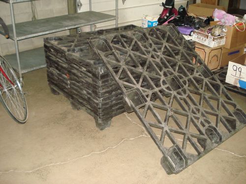 INDUSTRIAL OVERSEAS SHIPPING PALLETS - STACKING - SKIDS - STORAGE - HDPE