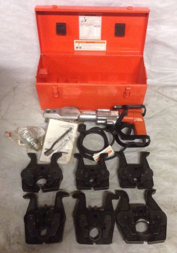 **nice** victaulic, pft, electric crimper, pressfit tool, 6 jaws, 1/2&#034;-2&#034; for sale