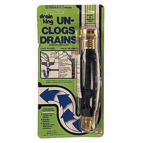 G.T Water Products 186 Drain King Drain Opening Kit, 1-1/2 To 3&#034; Drains