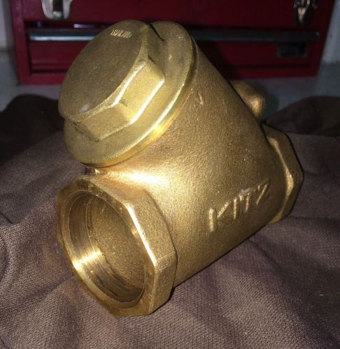 Kitz 1 1/2&#034; 200wog 125s swing check valve for sale