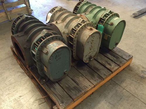 Lot of 3 Roots Rotary Lobe booster pumps 615-RGS   FREE FREIGHT!!!