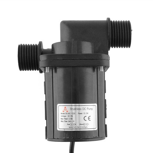 1pcs magnetic dc 12v electric brushless centrifugal water pump 840l/h fountain for sale