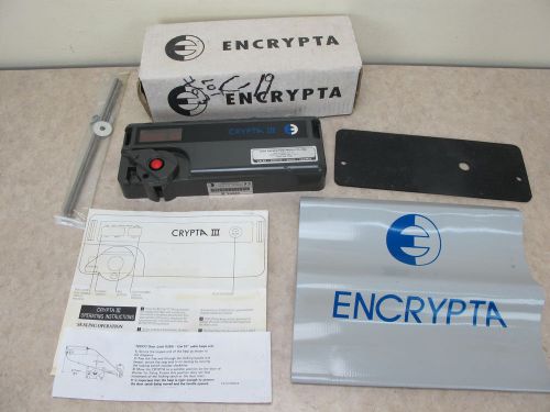 Encrypta electronics crypta iii electronic security seal data tag trucking for sale