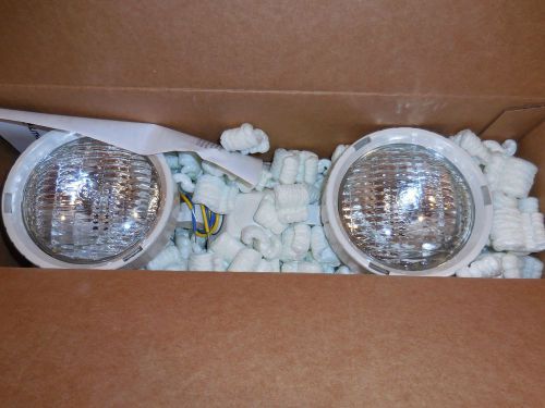 Lithonia Lighting White Remote Twin Lamp Heads ELAWTNXH0606 NEW IN BOX 287662