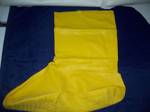 Hazmat yellow boot covers for sale