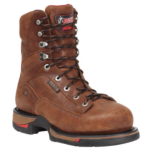 Work boots, aluminum, mn, 10.5w, brn, 1pr 6886 10.5 w for sale