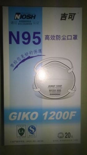GIKO NIOSH Approved Particulate Respirator Surgical Dust Face Masks N95 20/Box