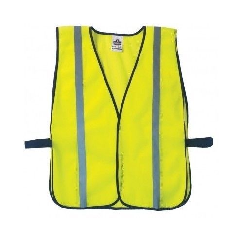 High Visibility Lime Color Standard Security Mesh Vest