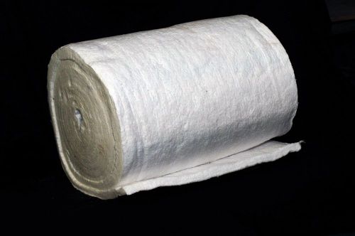 Ceramic fiber blanket - 2300 degree f - 8 lb density --- 2&#034; x 24&#034; x 150&#034; rolls for sale