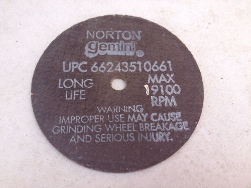 (Lot of 25) Norton Gemini cutting wheels UPC-66243510661