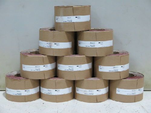 10 3m 366uz sanding rolls, 4&#034; x 75 ft., grade: p150f for sale