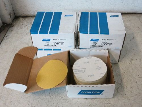 450 norton 49903 a290 no-fil adalox norgrip 5&#034; sanding discs, p180-grit for sale