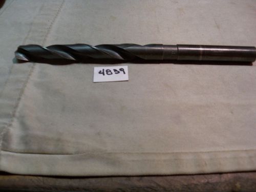 (#4839) Used Machinist USA Made 17/32 Inch Straight Shank Drill