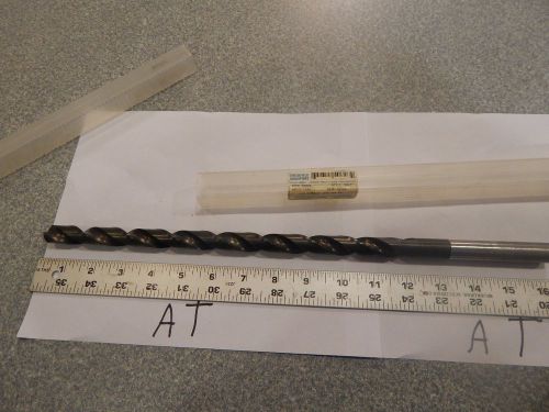 41/64&#034; twist drill bit heavy duty extra length with turned shank for sale