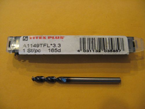 Titex A1149TFL*3.3 Parabolic Screw Machine Length Drill